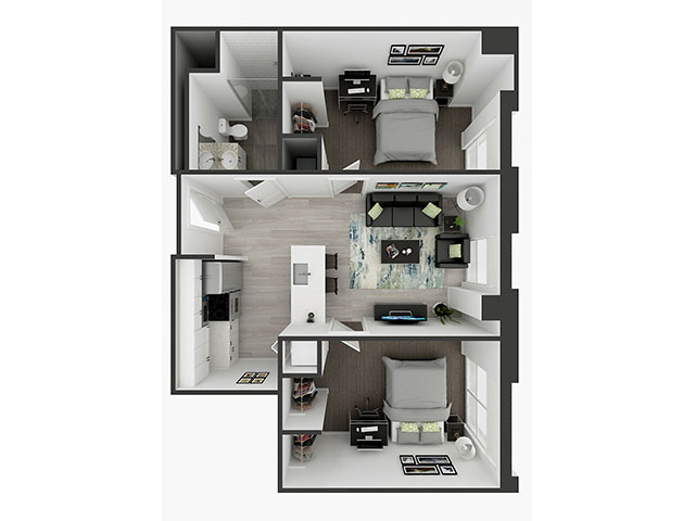 B1 Floor plan layout