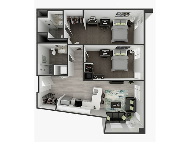 B5 Floor plan layout